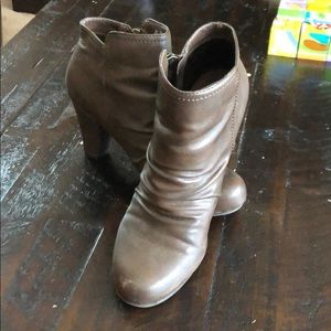 Brown booties